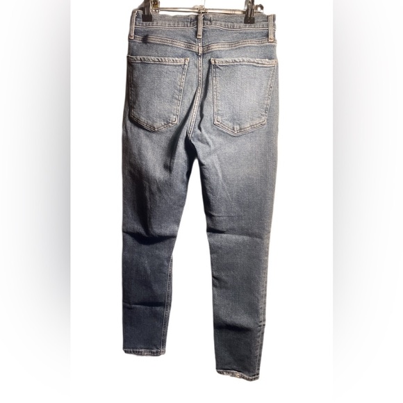 AGOLDE Nico high rise Stretch Trendy Day 2 Nite skinny 5 pockets cropped jean 26 - Picture 3 of 6